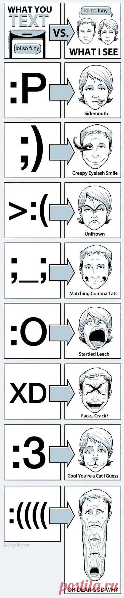 Community Post: What You Text Vs. What I See