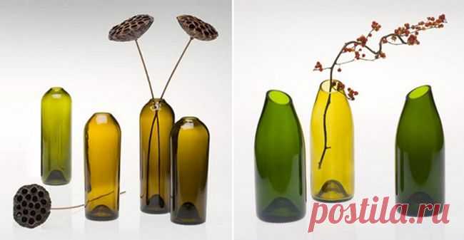 Как быстро и безопасно разрезать стеклянную бутылку: 2 элементарных способа!