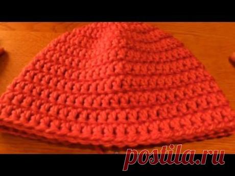 (Crochet) How to crochet a beanie (includes newborn beanie pattern) - Part 1/3 - HappyBerry