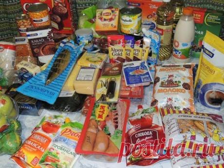 БОЛЬШАЯ ЗАКУПКА  ЕДЫ НА МЕСЯЦ//СКОЛЬКО МЫ ТРАТИМ НА ПРОДУКТЫ