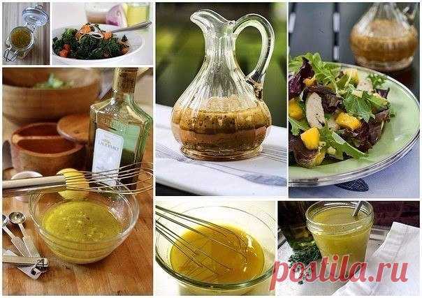 5 САМЫХ ВКУСНЫХ ЗАПРАВОК ДЛЯ САЛАТОВ / Весёлая кулинария
