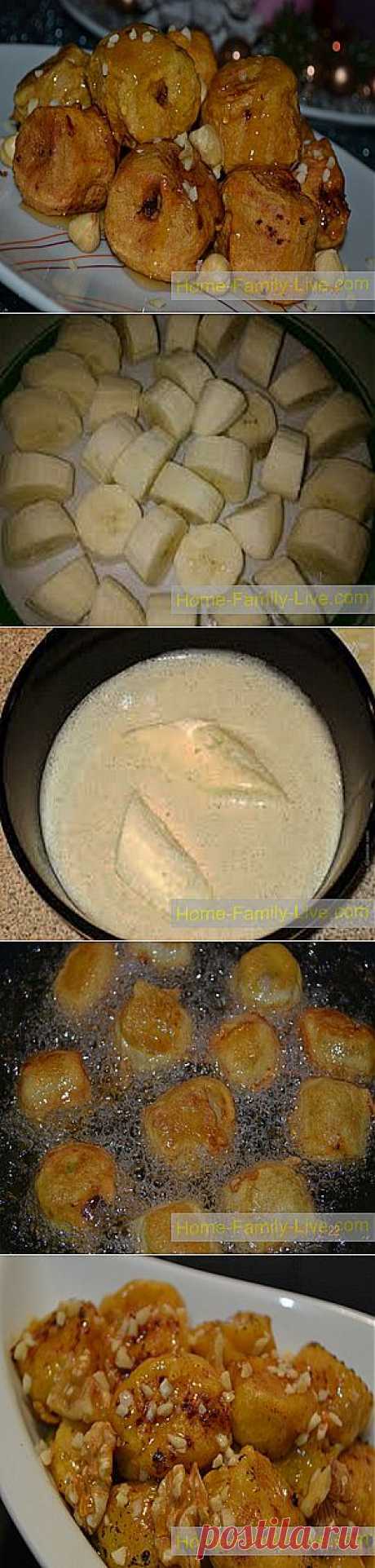 Кулинарные рецепты Бананы в кляре &amp;raquo; Кулинарные рецепты