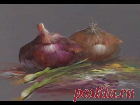 The Beauty of Oil Painting, Series 1, Episode 22 &quot; Onion Still Life &quot;