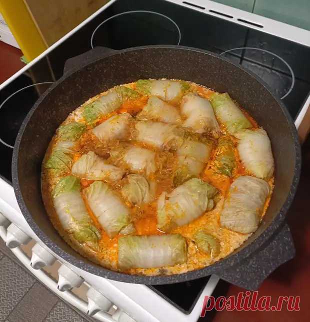 Голубцы с пекинской капустой - Будет вкусно - Медиаплатформа МирТесен