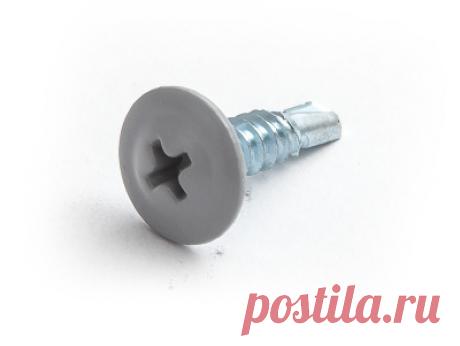 Саморез п/ш сверло окрашенный | Купить саморезы с прессшайбой/цилиндрической головкой оптом, цена