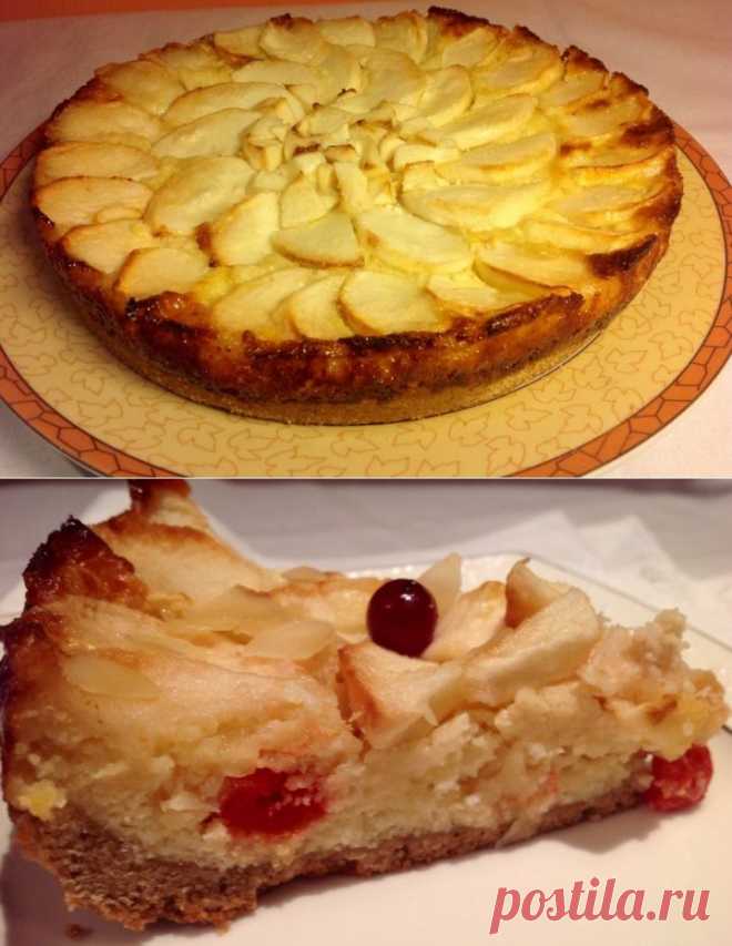 Быстрый творожно-яблочный пирог - пошаговый рецепт с фото - быстрый творожно-яблочный пирог - как готовить: ингредиенты, состав, время приготовления - Леди@Mail.Ru