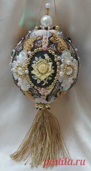 Винтажные новогодние шары