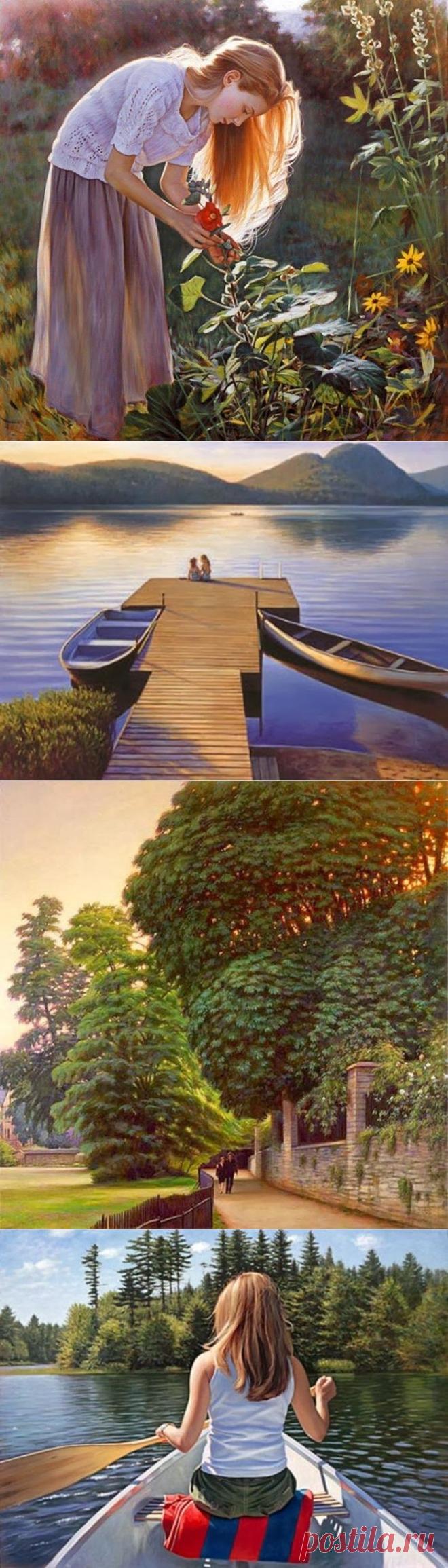 Современные художники. Реалистичные картины Даниэль Ричард