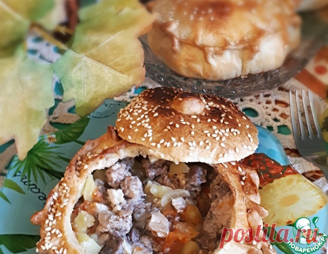 Мясное ассорти в горшочке из теста – кулинарный рецепт