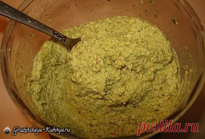 Соус песто с грецкими орехами