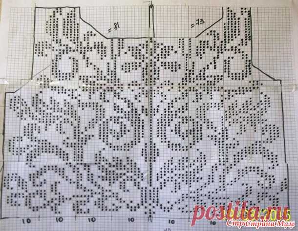 Филейный топ (лето не за горами) - Вязание - Страна Мам