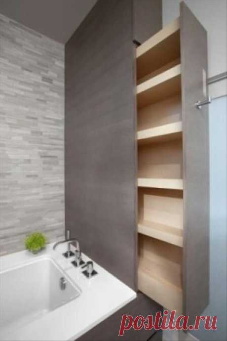 Simple Ideas That Are Borderline Genius – 28 Pics. This would save so much space in my tiny bathroom!