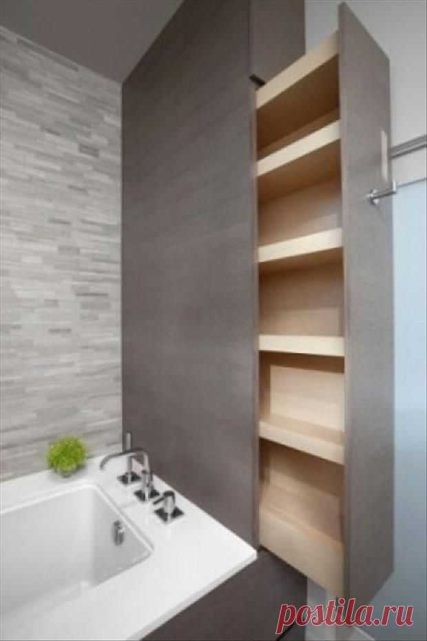 Simple Ideas That Are Borderline Genius – 28 Pics. This would save so much space in my tiny bathroom!