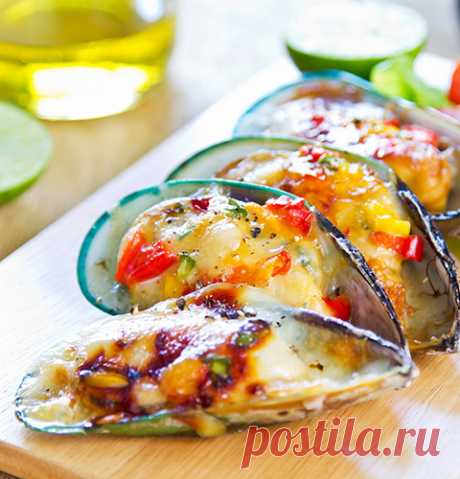 ЗАПЕЧЕННЫЕ МИДИИ С СЫРОМ