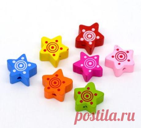 Aliexpress.com: Купить оптовую 100 Mixed Многоцветный милый сердцу деревянные бусины 14x13mm (w02511) от поставщиков надежных шарик металлов на выводах Всемирной