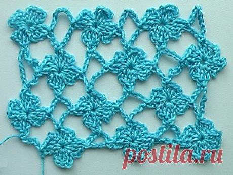 Безотрывное вязание мотивов крючком (видео) Безотрывное вязание мотивов крючком.