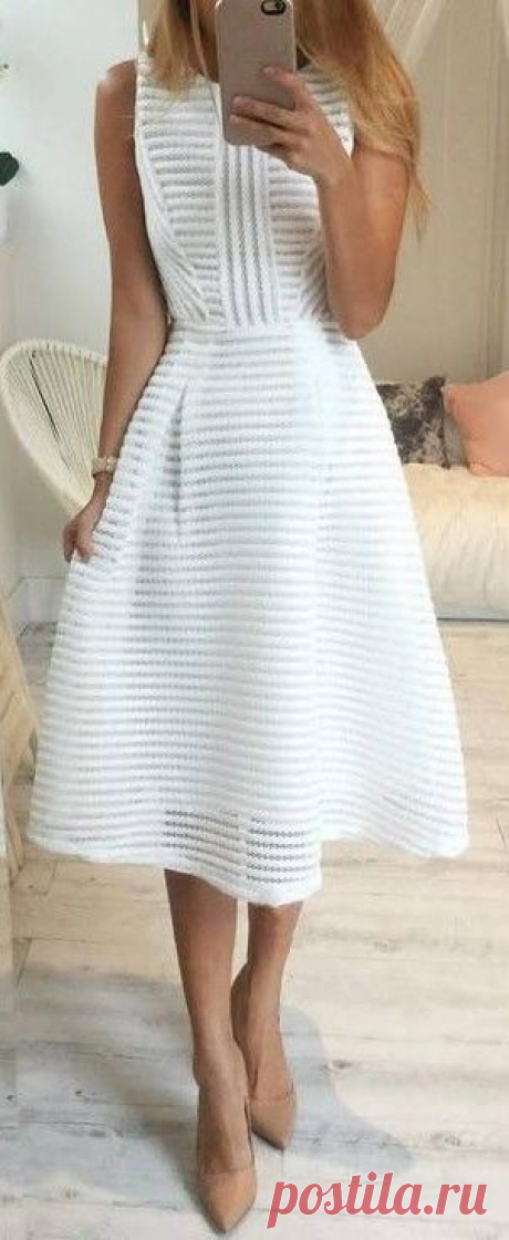 White 'The Interviewer' Dress Source