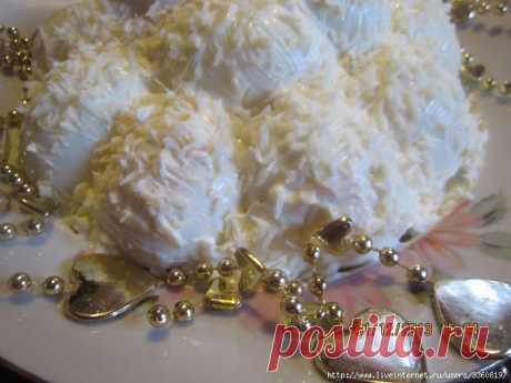 Сугробы -Новогодний салат