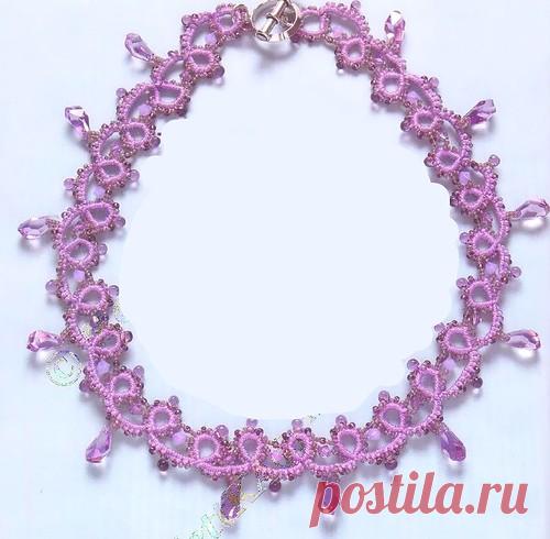 АНКАРС ИГЛОЙ ☼ КОЛЬЕ И ОСНОВЫ ПЛЕТЕНИЯ / Всё из мира рукоделия (изучаю и делюсь различными техниками и видами рукоделия)