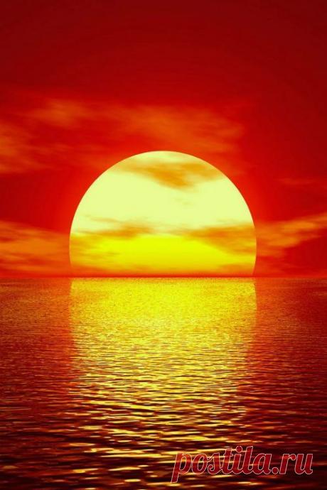 луна купается...