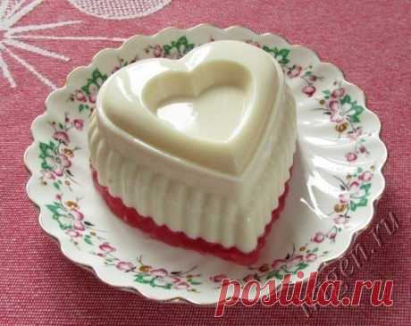 Как приготовить паннакотта с фруктовым желе - рецепт, ингредиенты и фотографии