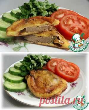 Печень в сметанном кляре - кулинарный рецепт