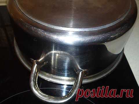 Советский рецепт чистки посуды.