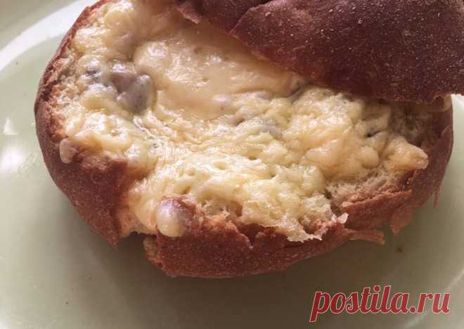 Омлет в булочке Автор рецепта Kati_happyday - Cookpad