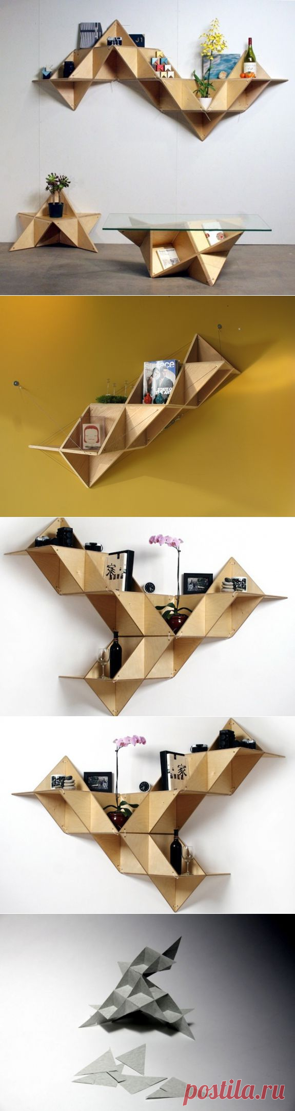 Повтор модульной системы T-Shelf / Мебель /