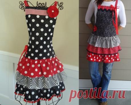 Идеи фартуков своими руками