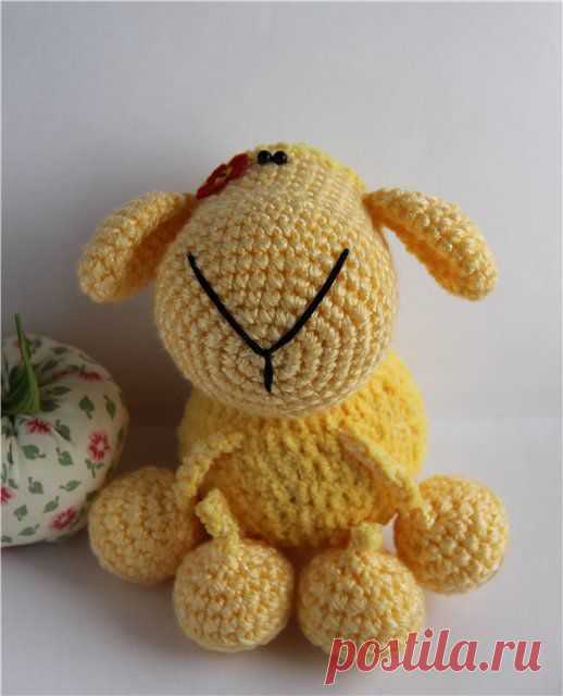 Радости из детства от Анны Сапуновой: Овечки. Вязаные игрушки.