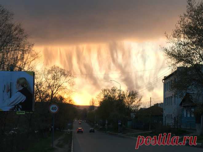 На Саратов обрушился невидимый дождь - МК Саратов