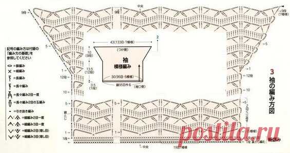 Актуальные модели от японских дизайнеров со схемами - настоящее искусство вязания крючком! | Вязалки Веселого Хомяка | Дзен