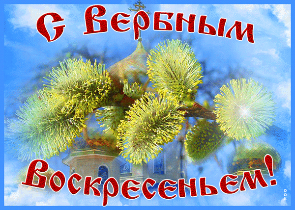Я поздравляю с Вербным Воскресением,
Желаю благодати, вдохновения,
Здоровья крепкого, как камушек гранитный,
И от беды божественной защиты!