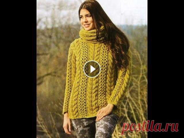 Связать Женский Свитер Спицами - модели - 2019 / Knit Women's Sweater Knitting Связать Женский Свитер Спицами - модели - 2019 / Knit Women's Sweater Knitting...