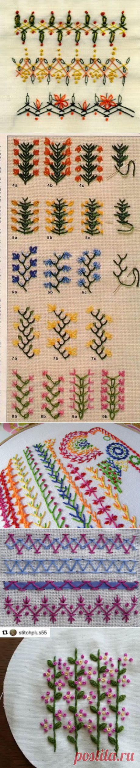 Вышивка — Сделай сам, идеи для творчества - DIY Ideas