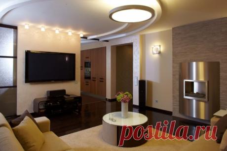 Идея для гостиной и кухни - Дизайн интерьеров | Идеи вашего дома | Lodgers