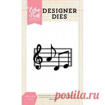Набор ножей для вырубки Echo Park MUSICAL STAFF нотный стан