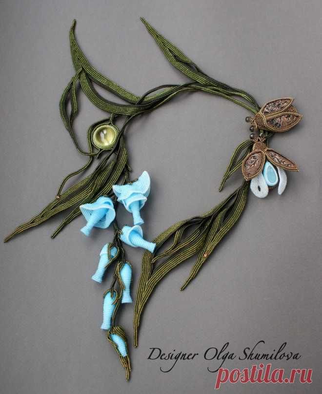 Колье "Tete-a-Tete", 2015 BeadDreams | biser.info - всё о бисере и бисерном творчестве