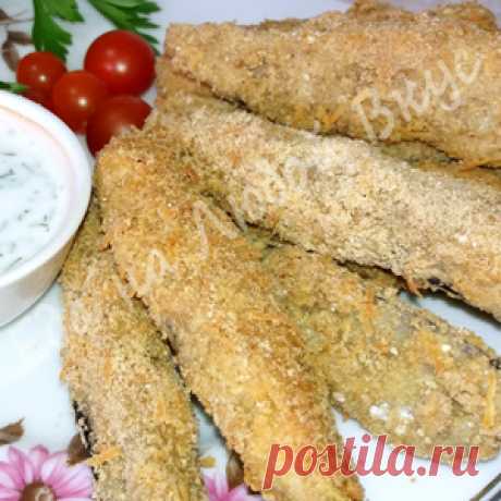 Хрустящая ЗАКУСКА из БАКЛАЖАНов в духовке | Мега вкусный рецепт рецепт с фото