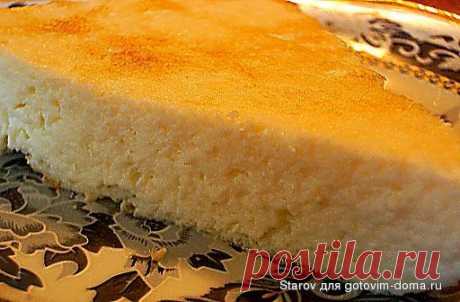 Нежная творожная запеканка(без муки и манки)