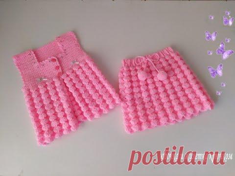 жилетка крючком  малинка. часть 2