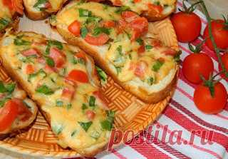 Самые вкусные рецепты: Горячие бутерброды