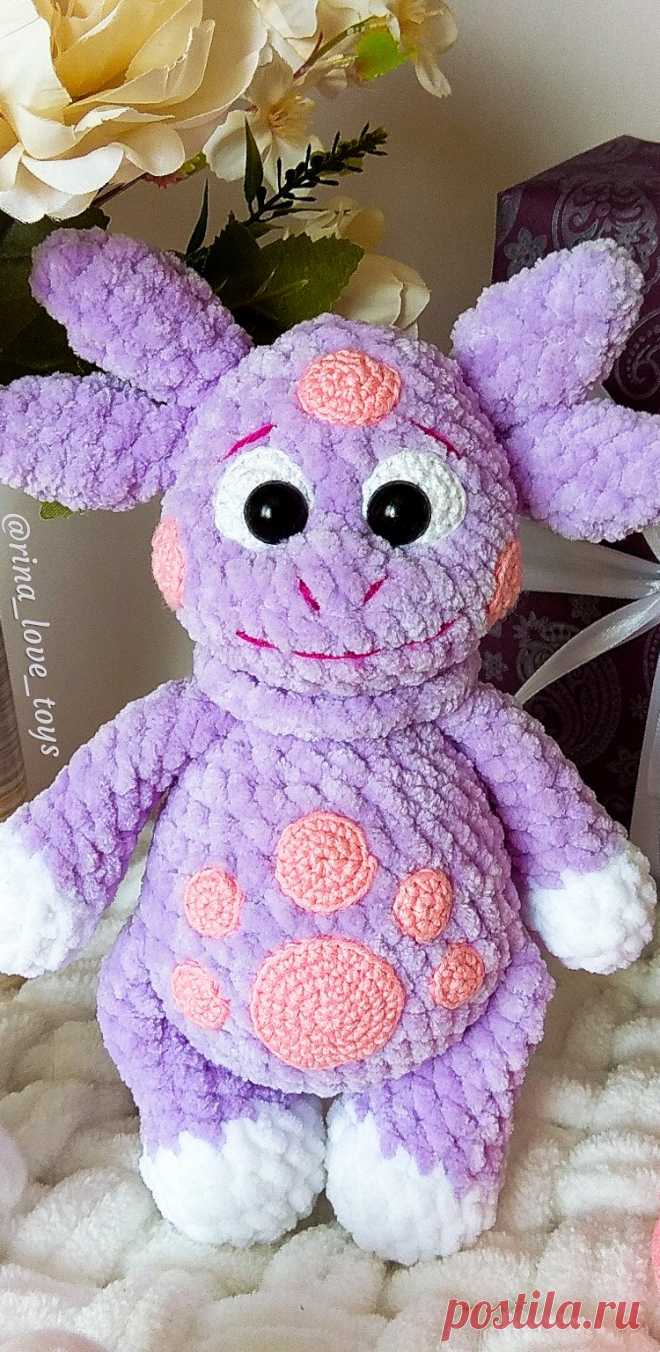 PDF Лунтик крючком. FREE crochet pattern; Аmigurumi doll patterns. Амигуруми схемы и описания на русском. Вязаные игрушки и поделки своими руками  #amimore - Лунтик из детского мультфильма "Лунтик и его друзья.