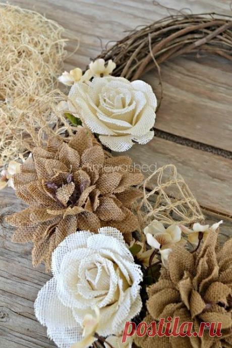 Из мешковины