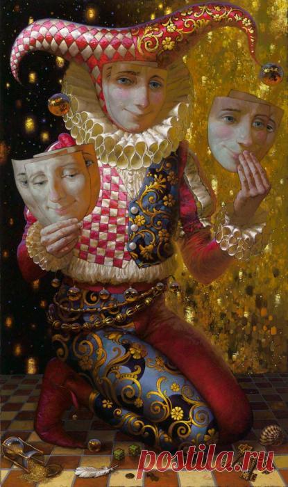 «Ожившие сказки»: философско-символические картины Виктора Низовцева