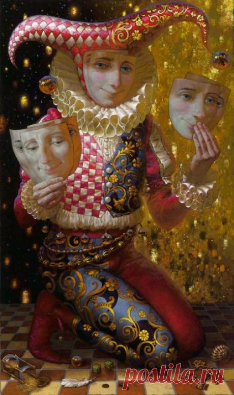 «Ожившие сказки»: философско-символические картины Виктора Низовцева