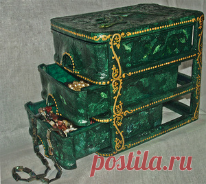 Малахитовая шкатулка