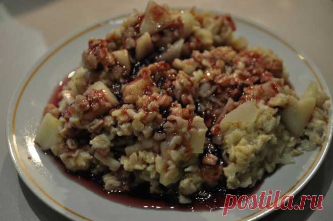 каша с яблоками ПОСТНАЯ ТРАПЕЗА. РОЖДЕСТВЕНСКИЙ ПОСТ. РЕЦЕПТЫ†