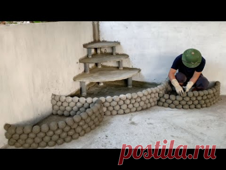 Amazing garden design ideas from cement - Cool garden at home for you